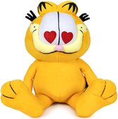 Garfield Hartjesogen Pluche Knuffel 21 cm {Speelgoed Knuffeldier Knuffelpop voor jongens meisjes kinderen | Garfield Hart Kat Plush Toy}
