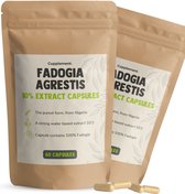 Combideal Fadogia Agrestis 2x 60 Capsules - 10:1 Extract - 500 MG Per Capsule - Superfood - Alternatief voor Tongkat Ali - Testosteron - Supplement