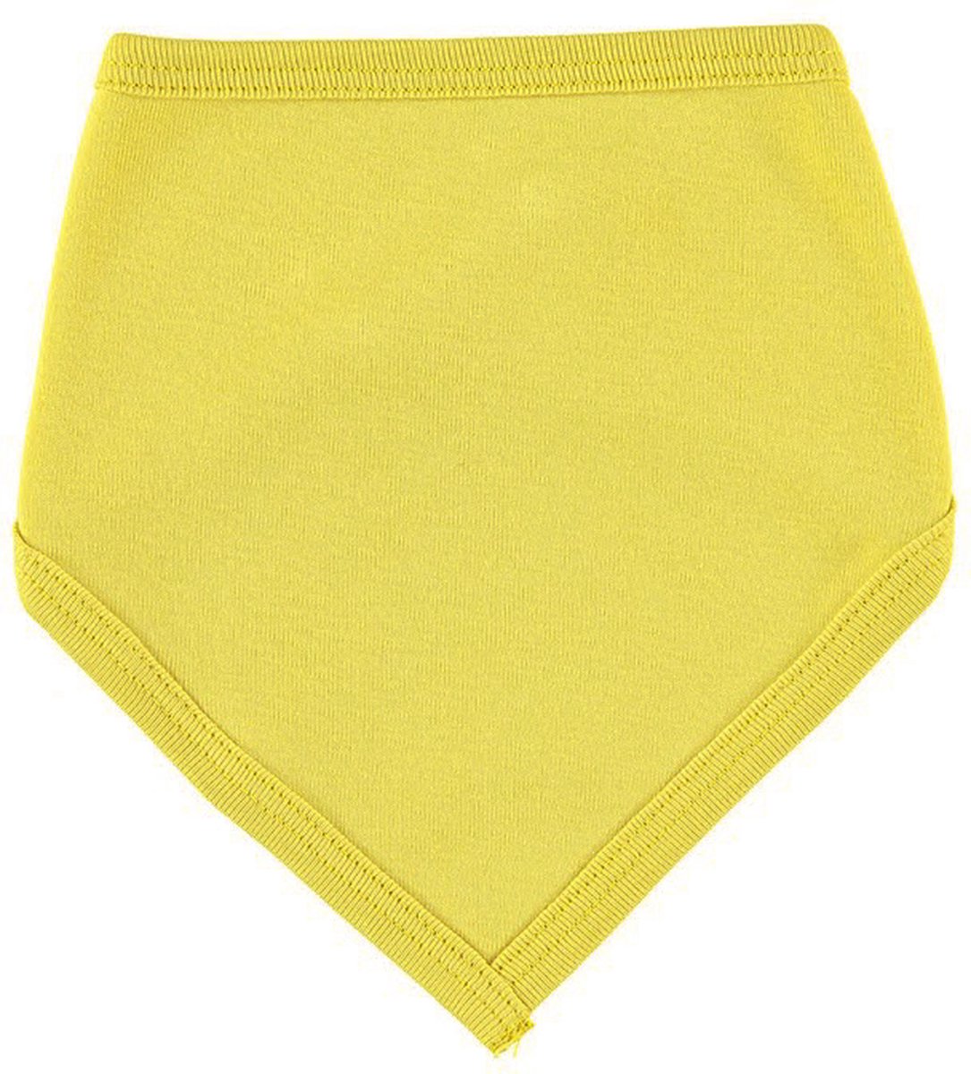 Baby slab bandana geel bio katoen