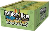 Mike And Ike Mega Mix Sour - 141g - 12 stuks