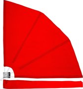 STILISTA Balkonscherm - Privacyscherm - Wand - 140 x 140 cm - Rood