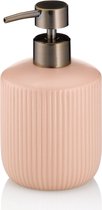 Distributeur de savon, 400 ML, Céramique, Pink Nuage - Kela | Adele