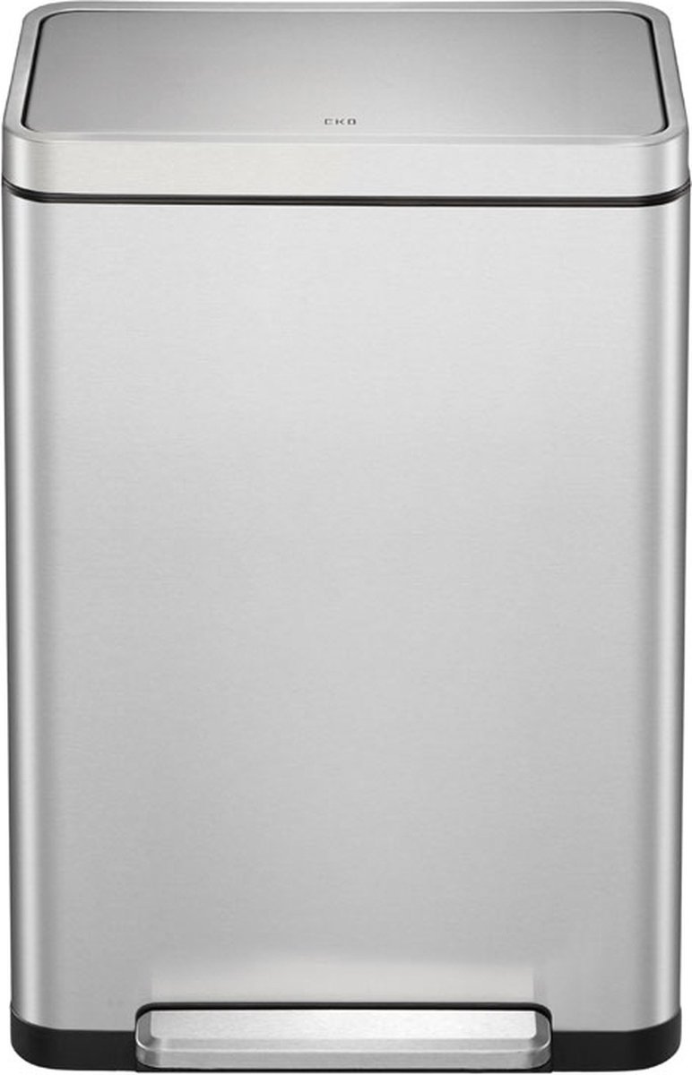 EKO X-Cube pedaalemmer 20+20L mat RVS