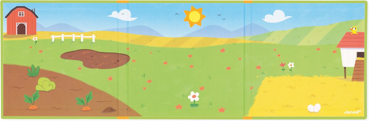 Janod - Magneti Stories - Boerderij – Educatieve magneetset — afbeelding 5