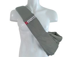 4LazyLegs Pocket Draagzak - Hele Kleine Honden - Tot 15kg - 30x20x8 - Basic Grey