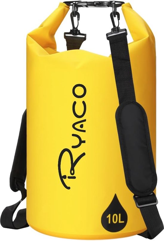 DoYourOutdoor Dry Bag Waterdichte rugzak, waterdichte tas en draagzak, 2 l, 5 l, 10 l, 20 l, 30 l, Drybag in 2 stijlen en vele kleuren, ideaal voor boot, kajak, vissen en kamperen, donkerblauw, 30L