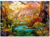 Ravensburger puzzel Land van de Dinosauriers - Legpuzzel - 500 stukjes
