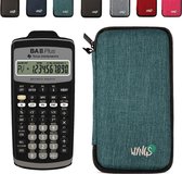 CALCUSO Pack de base turquoise avec calculatrice TI-BA II Plus