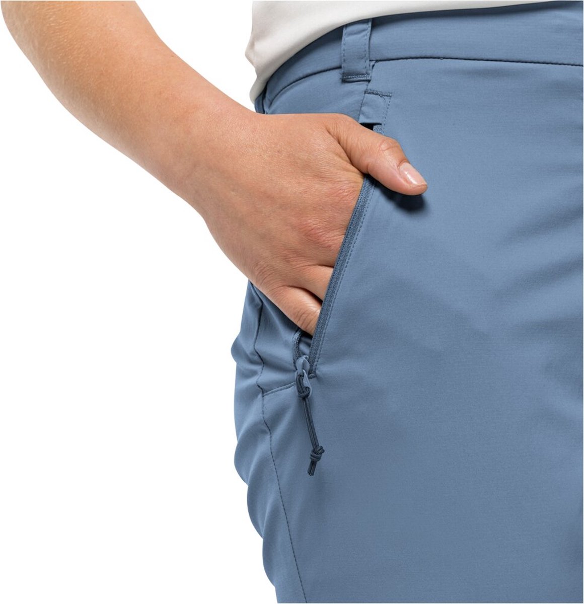 Jack Wolfskin Activate Light 3/4 Pants Capri Dames Element Blauw
