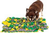 "Gele educatieve trainingstapijt voor honden - 50 x 34 cm - Geel-Groen" Dog Snuffle Mat