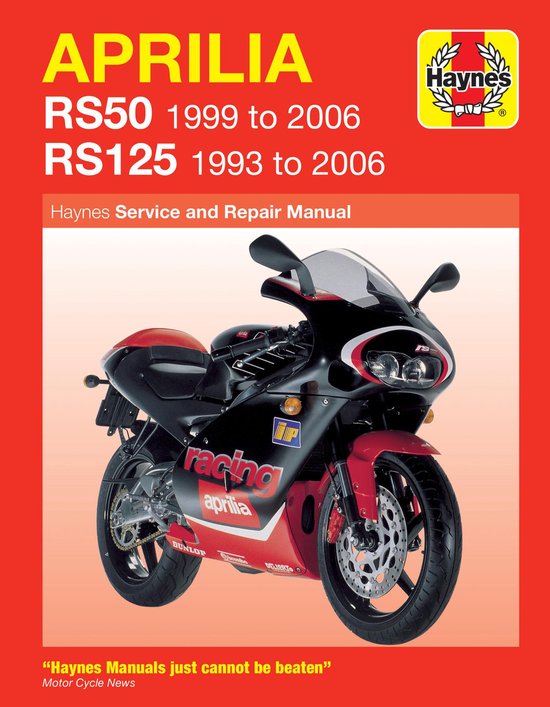 Aprilia RS50 & 125 Service & Repair - cover