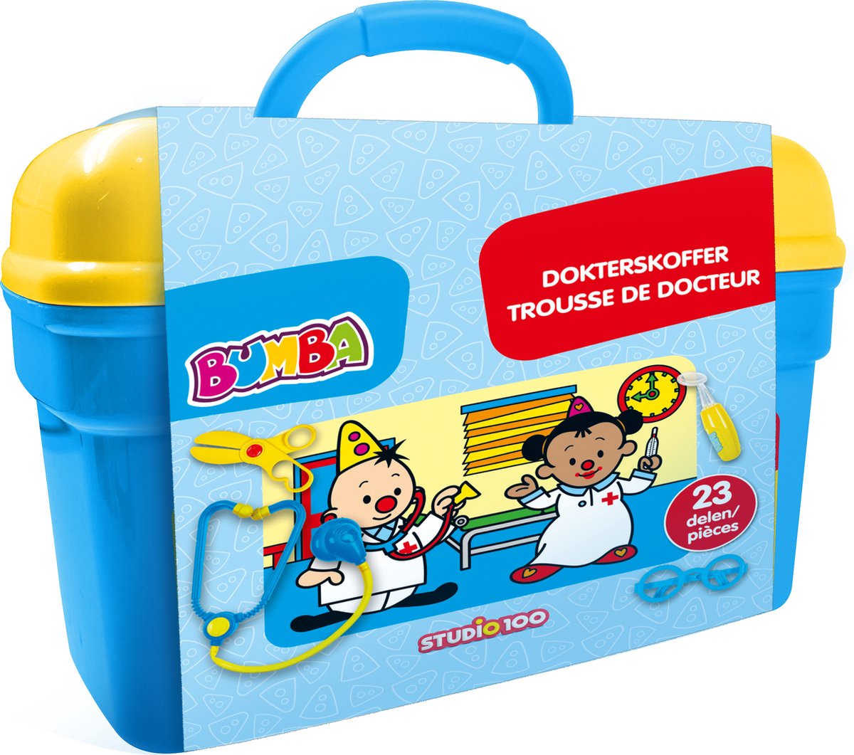 Bumba - Speelgoeddoktersset - Dokterskoffer - 23 delig — afbeelding 5