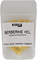 Supplementen - Berberine HCL 98% 500mg - Vegan - BeBulk Nutrition - 30 Capsules