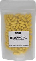 Supplementen - Berberine HCL 98% 500mg - Vegan - BeBulk Nutrition - 180 Capsules