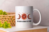 Mug Le soleil La Lune Les Etoiles - SunAndMoon - Cadeau - Cadeau - SunriseSunset - MoonlightMagic - SolarEclipse - ZonEnMaan - MoonlightMagic - Solar Eclipse
