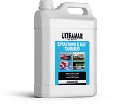 Ultramar - Sprayhood & Tent Shampooing 5 L - Nettoyant pour capote de bateau, tente, toit cabriolet, parasol - Entretien bateau - Produit nettoyant