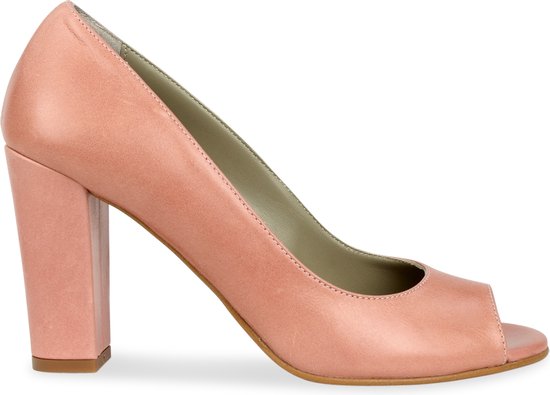 Noë Shoes Nicoline Peeptoe Coral 40