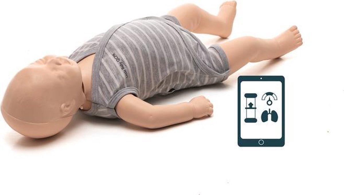 Goedkoopste Laerdal - Little baby QCPR - reanimatie- en verslikkingsbaby in 1 - Licht