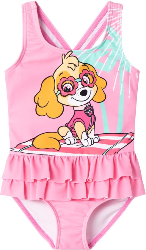 NAME IT NMFMUSA PAWPATROL SWIMSUIT CPLG Maillot de bain Filles - Taille 74/80
