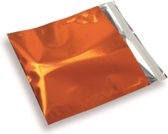 Folie Enveloppen - 160x160 mm - Oranje - 100 stuks