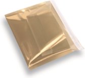 Folie Enveloppen - 164x110 mm A6/C6 - Goud transparant - 100 stuks