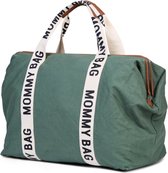 Childhome - Mommy Bag ® Nursery Bag - Signature - Toile - Vert