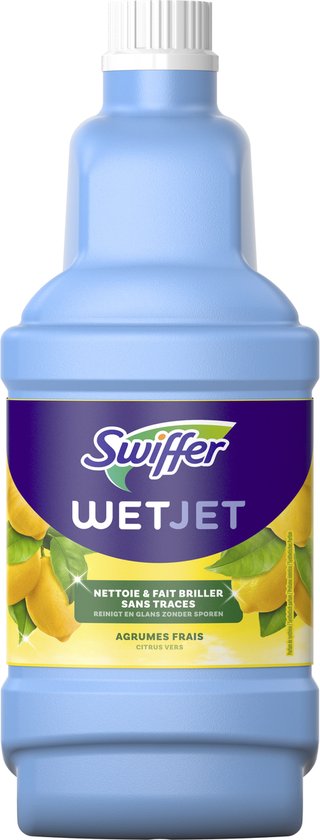 Swiffer WetJet - Reinigingsmiddel - Voordeelverpakking 4 x 1.25 L - Swiffer