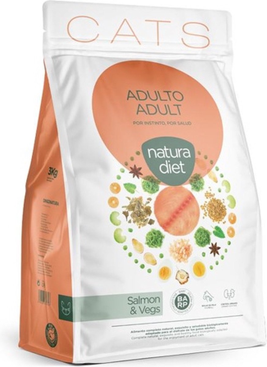 Natura Diet Natura Diet Nd Cat Adult Salmon 3 kg