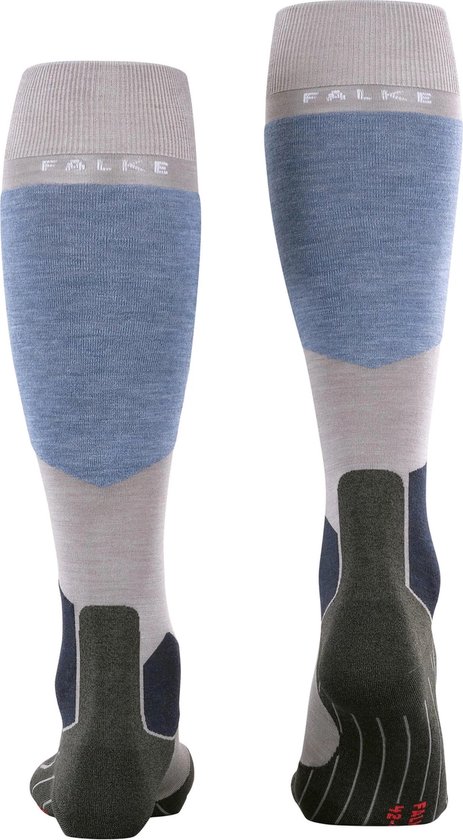 FALKE Heren Skisokken zijde functioneel materiaal warm dun 1 paar, Wit Ff-Mat 2088 Trend, 46-48 FALKE Heren Skisokken zijde functioneel materiaal warm dun 1 paar, Wit Ff-Mat 2088 Trend, 46-48