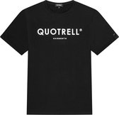 Quotrell - BASIC GARMENTS T-SHIRT - BLACK/WHITE - M