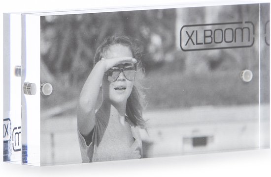 XLBoom Acrylic Fotolijst (set van 3) - Transparant - Acryl - Fotoformaat 5x10cm