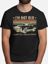 I'm not Old I'm Classic - T Shirt - ClassicCars - VintageCars - OldTimers - ClassicCarCulture - KlassiekeAuto's - VintageAuto's - OudeTijdmachines - RetroRitten