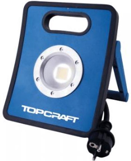Bezit afstuderen hoogte Topcraft LED Werklamp Bouwlamp 30 W - Met Extra Stopcontact Aan De  Achterkant - 2400... | bol.com