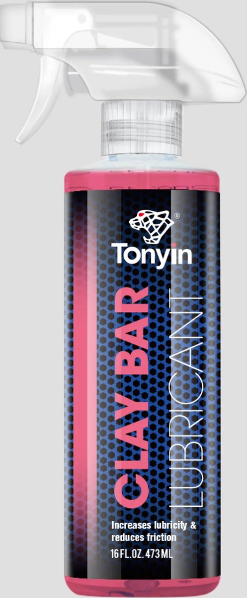 TONYIN | Clay bar lubricant | Voor gebruik samen met klei | Auto detauling | Auto poetsen | 473ml