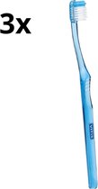 3x Vitis Access Tandenborstel Medium - Voordeelverpakking
