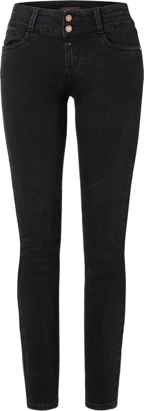 TIMEZONE Dames Jeans Broeken Enya slim Fit Zwart 25W / 30L Volwassenen