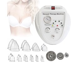Borstmassage Apparaat - Borstmassasge - Borst Massage Bil Lift Machine Borst Care Instrument Schoonheid Apparatuur Voor Lichaam Vormgeven Borstvergroting Vacuüm Therapie - Wit