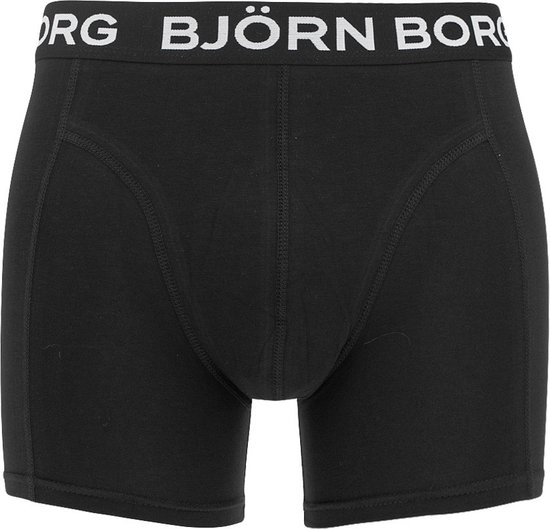 Björn Borg - Heren Onderbroeken 12-Pack Boxers Zwart - Zwart - Maat L - Björn Borg