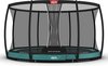 BERG Champion InGround Trampoline - 330 cm - Rond - Met AirFlow - Twinspring - Inclusief Veiligheidsnet - Groen