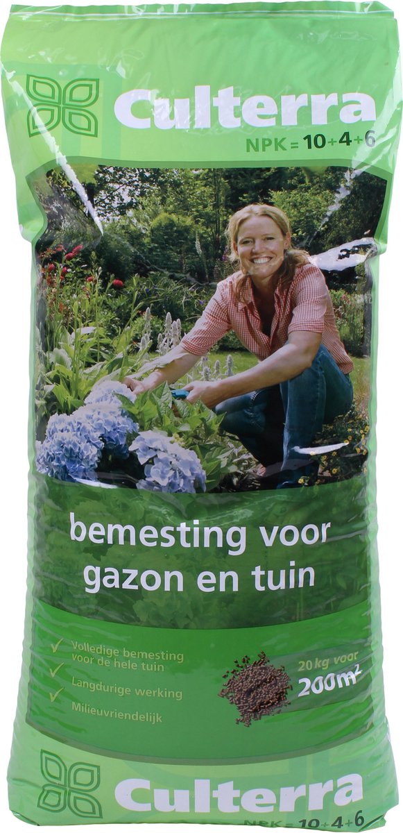 Culterra meststof 10+4+6 - 20 kg