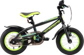 Bikestar 12 inch Urban Jungle kinderfiets, zwart / geel