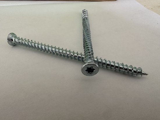 Vis de cadre DakCenter 7,5x132mm Torx 30 500pcs/boîte