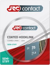 JRC Contact Coated Hooklink Semi Stiff Combo Camo 25lb (22m) | Karper onderlijnmateriaal