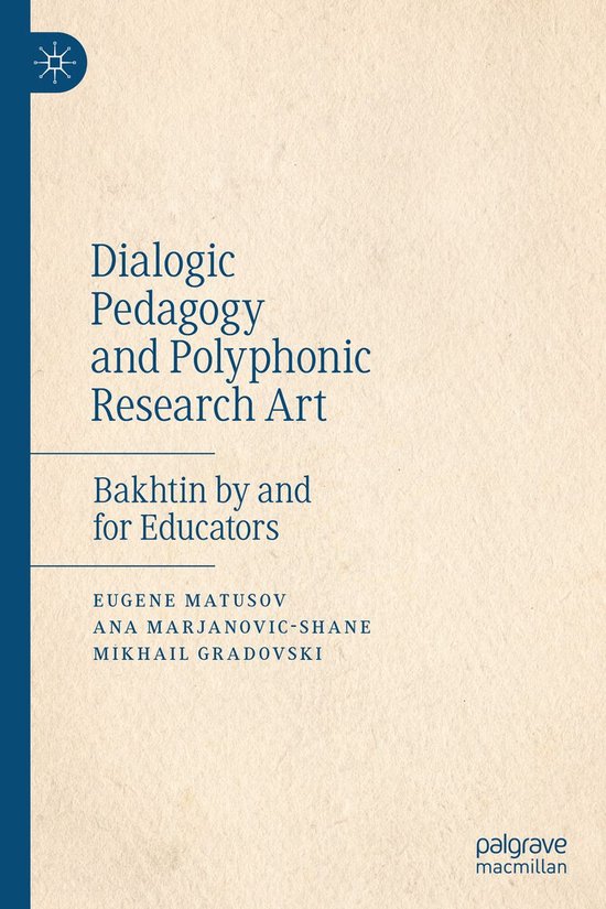 Education (R0) - Dialogic Pedagogy and Polyphonic Research A ... - cover