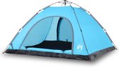 vidaXL - Tent - 5-persoons - snelontgrendeling - blauw