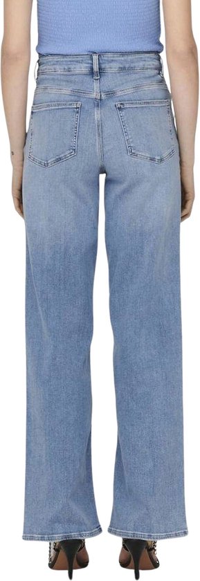 UNIQUEMENT ONLMADISON BLUSH HW WIDE DNM CRO371 NOOS Femme - Taille LX L32