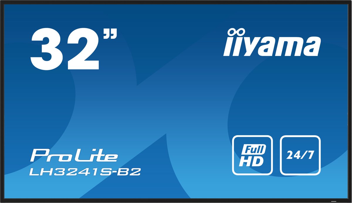 iiyama ProLite LH3241S-B2 - 32 Inch - IPS - Full HD - 24/7 werktijd