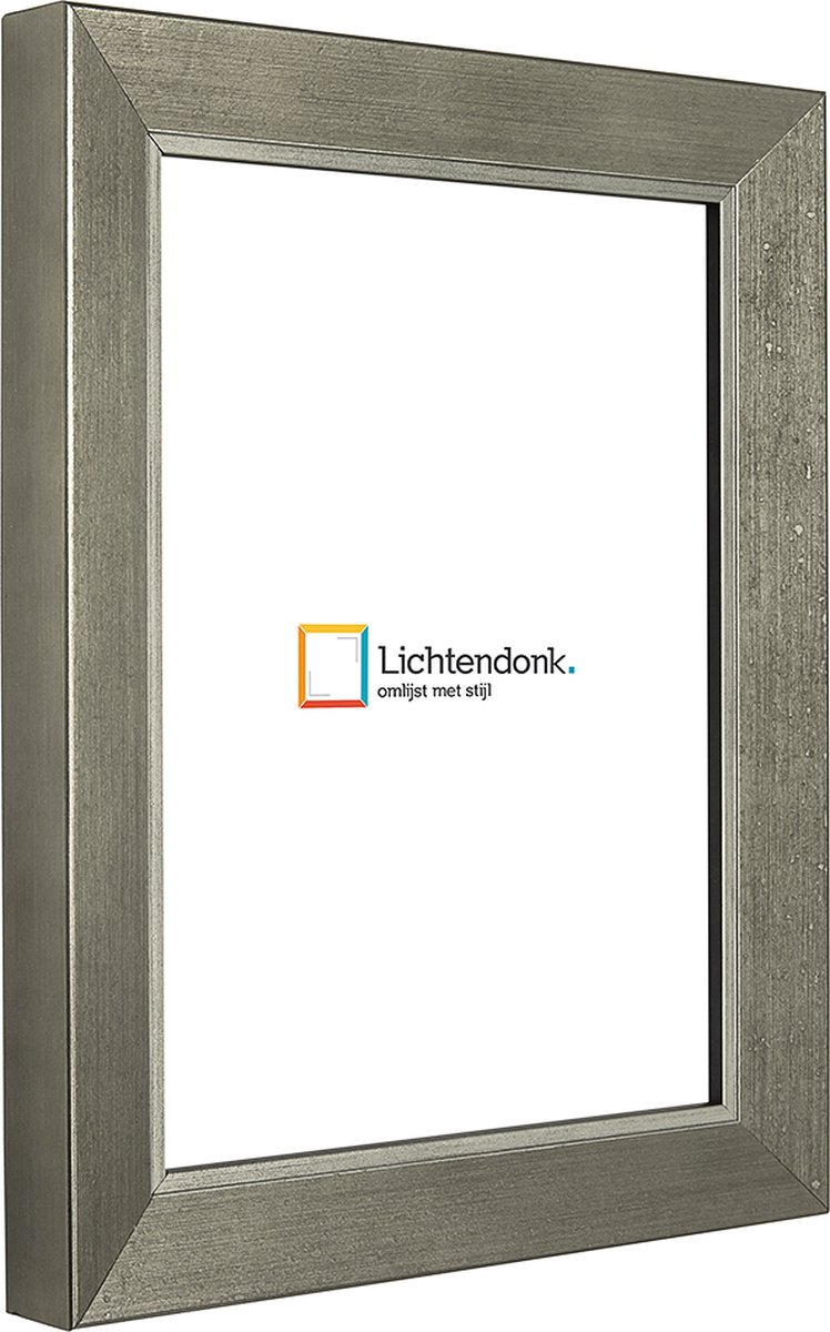 Lichtendonk Fotolijst - Chique Antraciet - Fotomaat 25x38 - Ontspiegeld glas - Art.nr. 10573425381