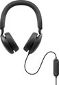 DELL WH5024 Headset Bedraad Hoofdband Oproepen/muziek USB Type-C Zwart