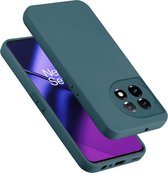 Cadorabo Hoesje geschikt voor OnePlus 11 5G in LIQUID GROEN - Beschermhoes gemaakt van flexibel TPU silicone Case Cover